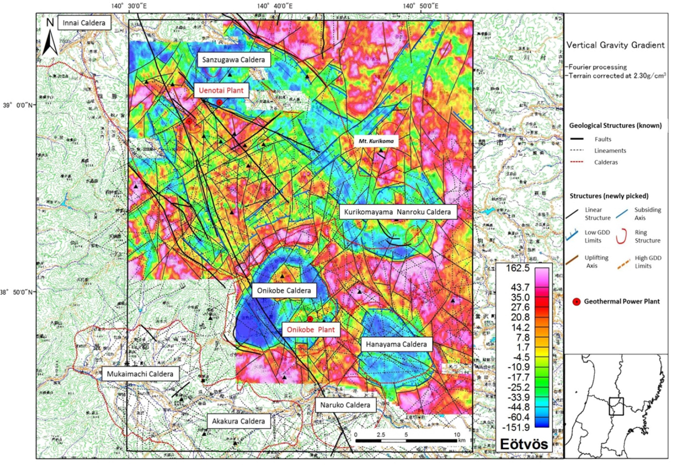 survey caldera structures