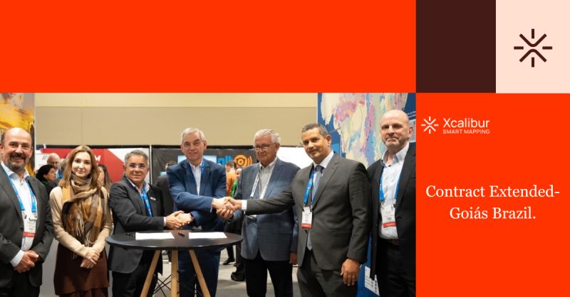Xcalibur Smart Mapping strengthens partnership with the Geological Survey of Brazil through new geophysical survey contract signed at PDAC 2026