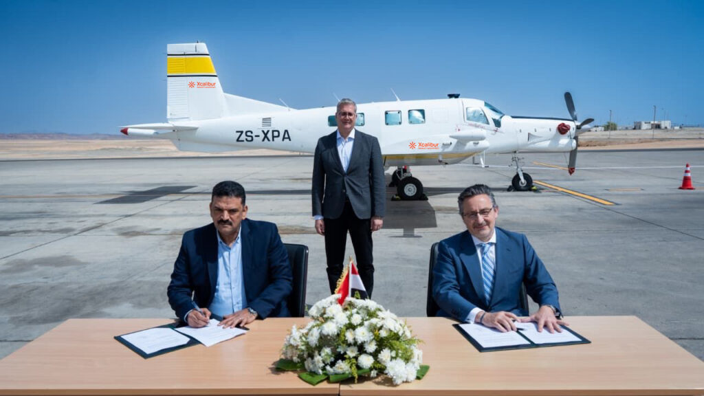 Egypt launches first nationwide airborne mineral survey in 42 years with Xcalibur Smart Mapping